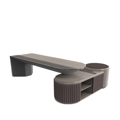 Mavo实木办公桌 - 3米实木班台_实木班台可以定做吗？