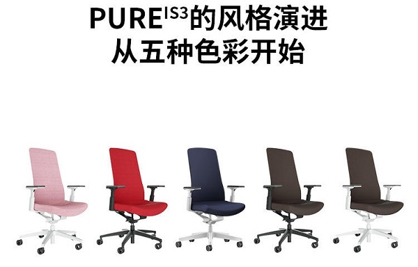 Pureis3人体工学座椅颜色