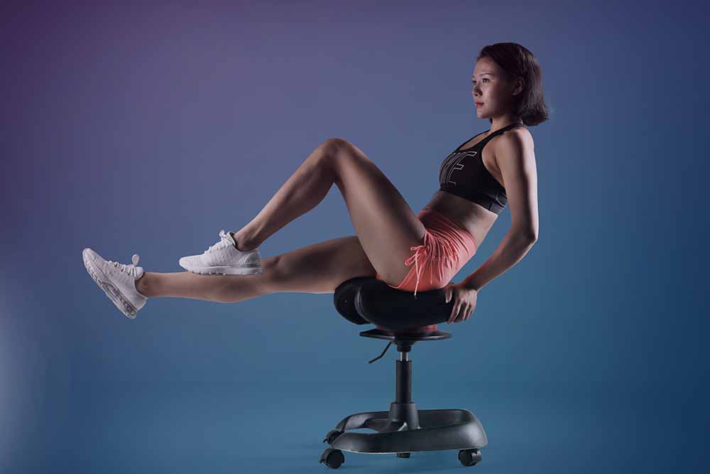 摩伽椅练身体平衡